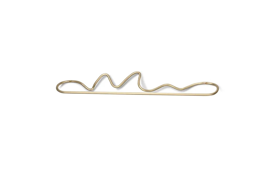 Ferm Living Curvature Towel Hanger Brass