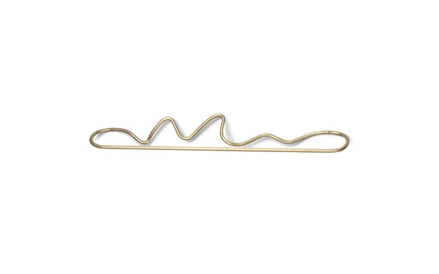 Ferm Living Curvature Towel Hanger Brass