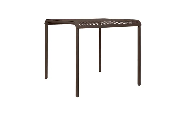 Ferm Living Dapple Dining Table 80x80 Cm Dark Chocolate