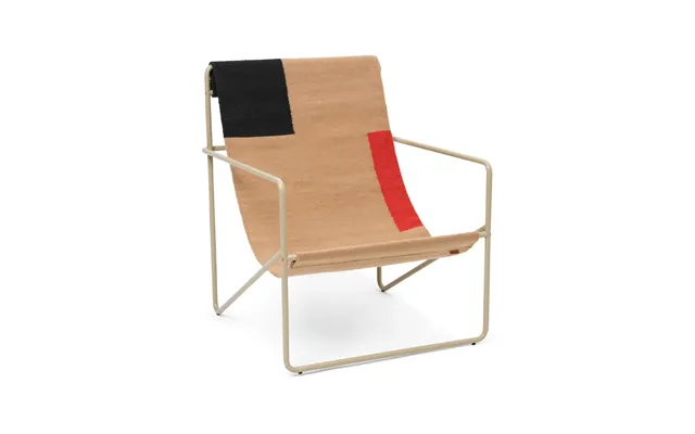 Ferm Living Desert Lounge Chair Blid - Cashemere Frame