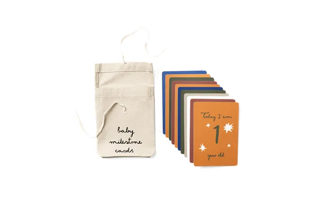 Ferm Living Ferm Living Milestone Card Incl. Bag Multi