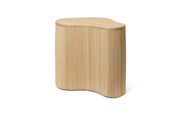 Ferm Living Isola Side Table With Storage Natural