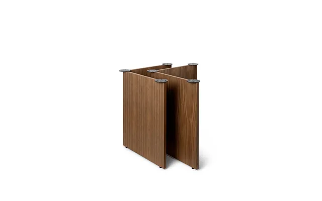 Ferm Living Mingle Table Legs 2 Pack Walnut Veneer - W68