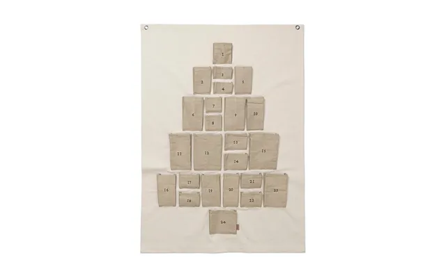 Ferm Living Pine Advent Calendar Maxi - 90x125 Cm