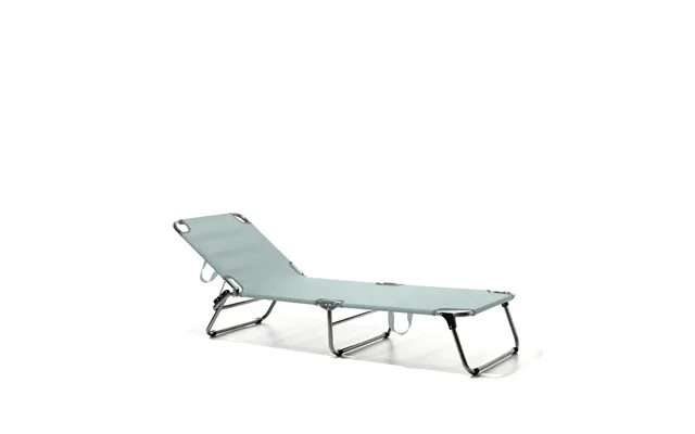 Fiam Amigo Sun Lounger Fabric Sage Green-aluminium