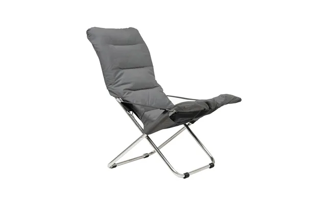 Fiam Fiesta Soft Sun Lounger Fabric Anthracite-aluminium Frame product image
