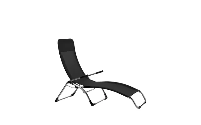 Fiam Samba Sun Lounger Textaline Black-aluminium Stand product image
