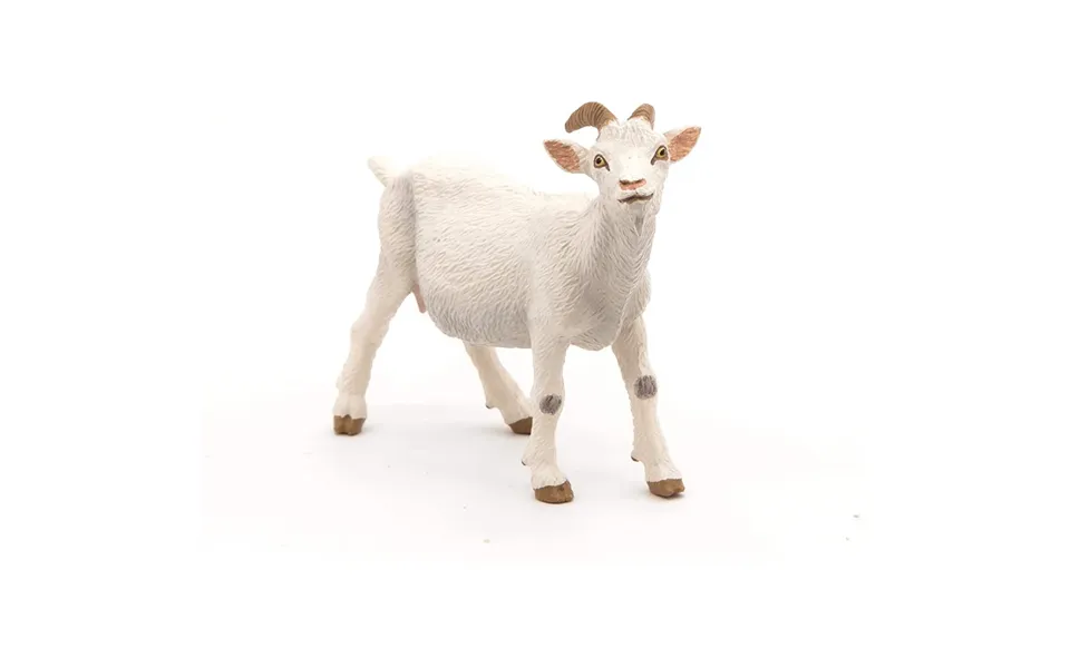 Figurine White Goat - 3 Years