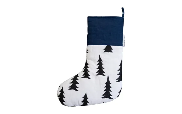 Fine Little Day Gran Christmas Stocking 40 Cm Black-blue-white