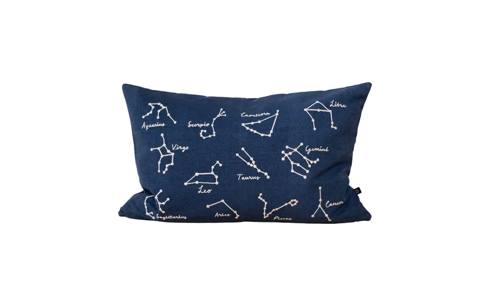 Fine Little Day Star Sign Cushion Cover 38x58 Cm Blue-white