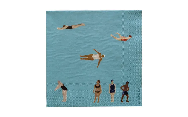 Fine Little Day Swimmers Paper Napkins 33x33 Cm 25-pack Multi product image