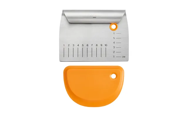 Fiskars Functional Form Dough Scraper Metal-silicone - 2 Pieces
