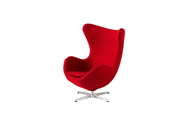 Fritz Hansen Ägget Miniature Red