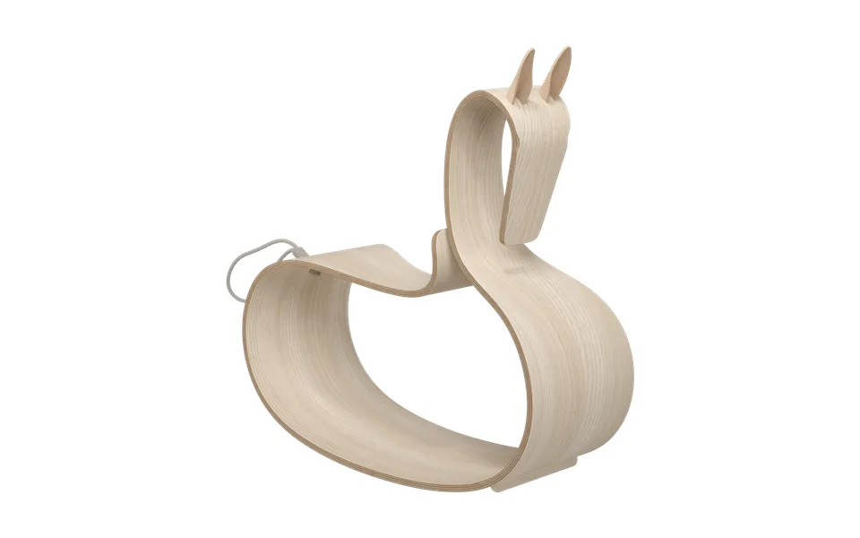 Fritz Hansen Fritz Hansen Rocking Horse Clear Lacquered Ash