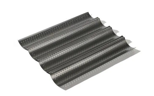 Funktion Function Baguette Pan Nonstick 4 Baguettes 32.5x38 Cm Black