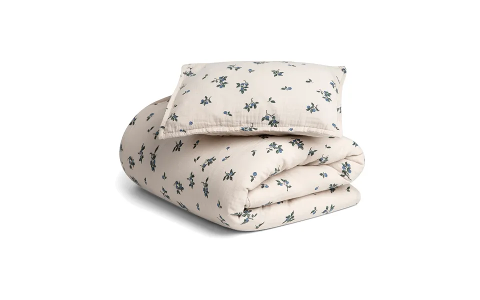 Garbo&friends Blueberry Muslin Bed Set Junior 100x130 Cm 35x55 Cm