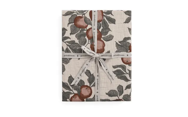 Garbo&friends Pomme Muslin Fitted Sheet 90x200x30 Cm product image