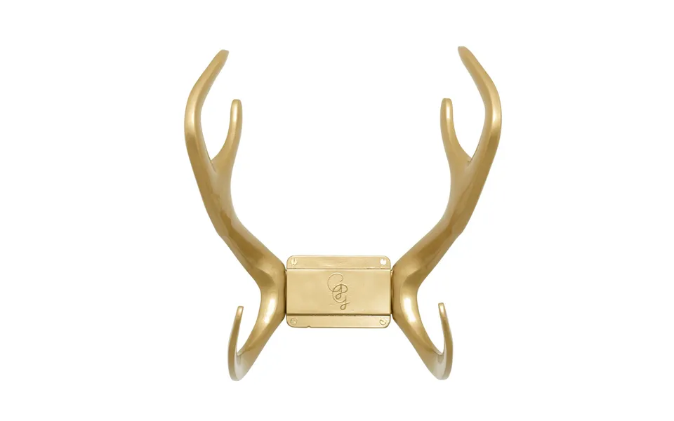Garden Glory Garden Glory Wall Mount Reindeer Gold