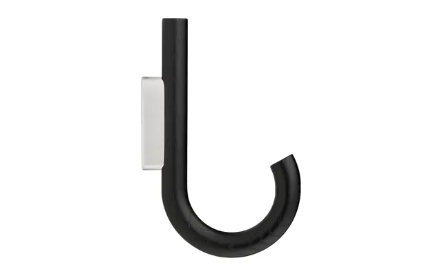 Gejst Hook Hook 19 Cm Black Stained Oak-chrome