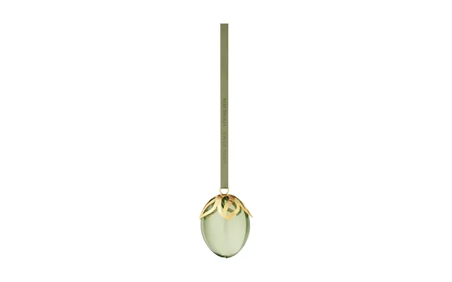Georg Jensen Georg Jensen Easter Egg Pendant Green-18 K Gold-plated - 2026