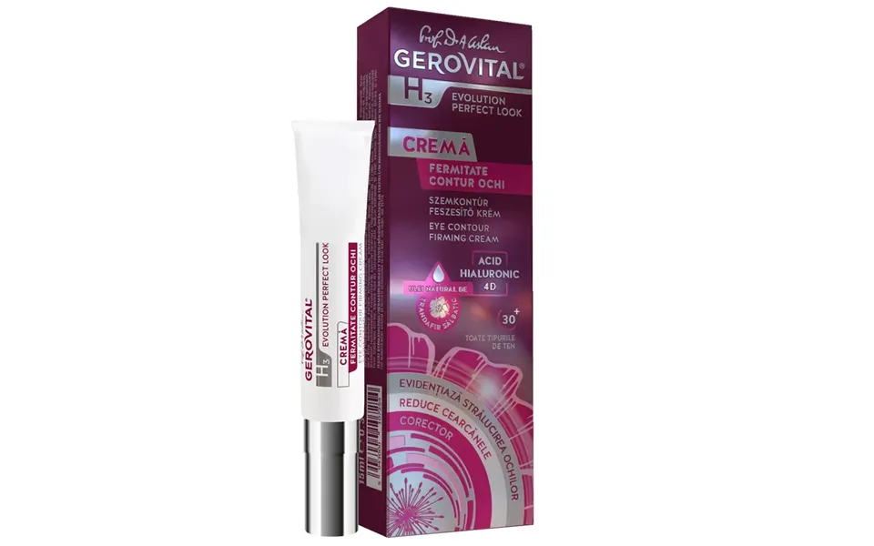 Gerovital H3 Evolution Perfect Look Eye Firming Cream - 15 Ml