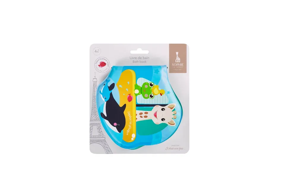 Giraffe Sophie Bath Book - Vulli