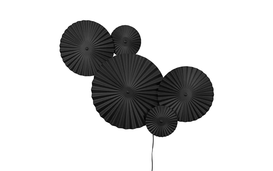 Globen Lighting Omega Wall Lamp Black