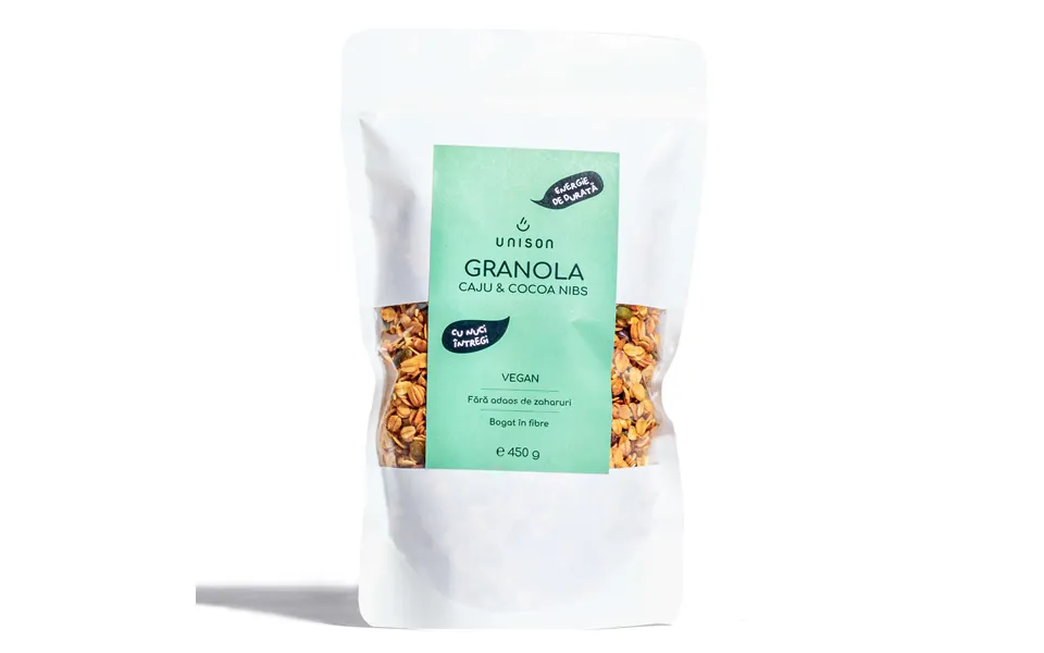Granola With Cashew And Cocoa Flakes - 450 G