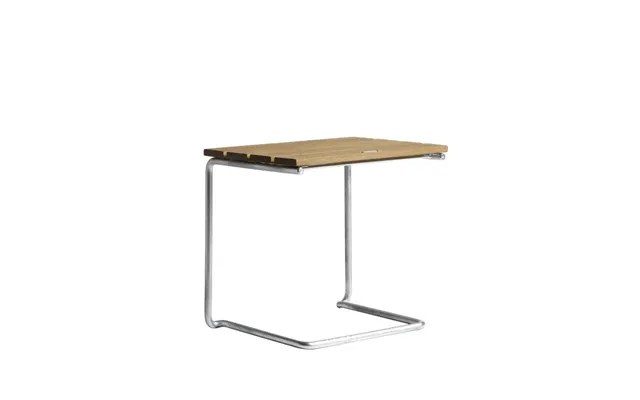 Grythyttan Stålmöbler A3 Table Footstool Oak Oil-hot-dip Galvanized Stand