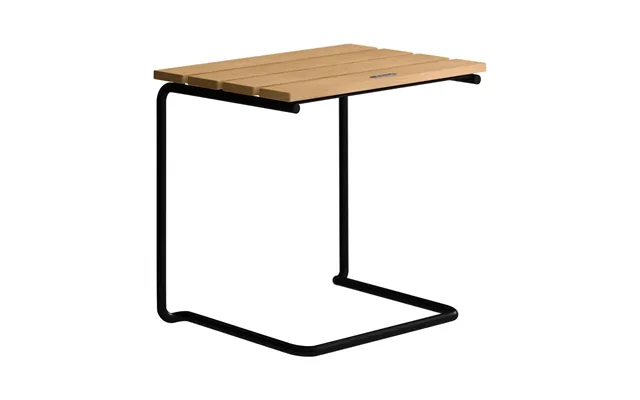 Grythyttan Stålmöbler A3 Table Footstool Oiled Oak Black Steel Frame product image