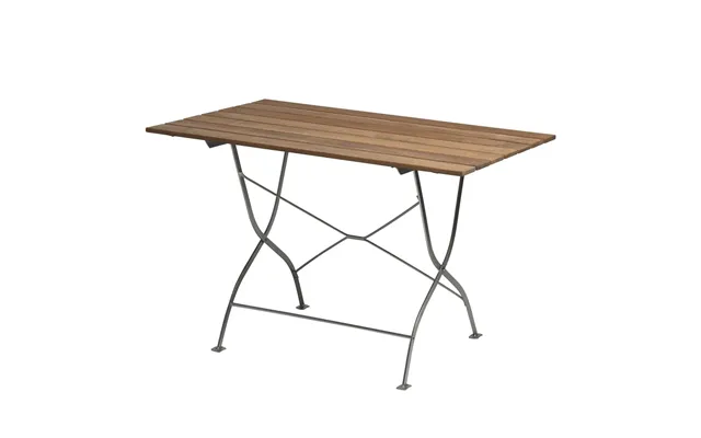 Grythyttan Stålmöbler Bryggeri Table Teak-hot-dip Galvanized Stand product image