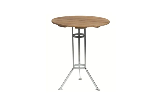 Grythyttan Stålmöbler Bryggeri Tripod Table Teak-hot-dip Galvanized Stand product image
