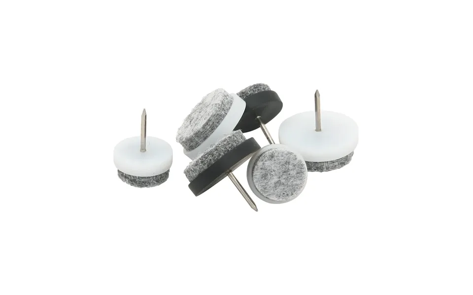Guardian Guardian Furniture Pad With Nail Ø20 Mm 8-pack. White