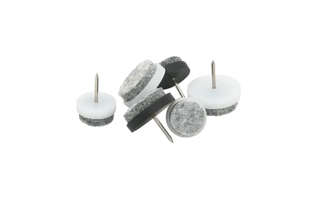 Guardian Guardian Furniture Pad With Nail Ø20 Mm 8-pack. White