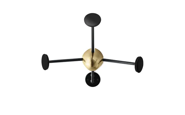 Gubi Matégot Coatrack Black-brass