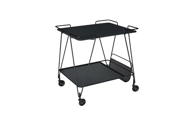 Gubi Matégot Trolley Serving Trolley Black