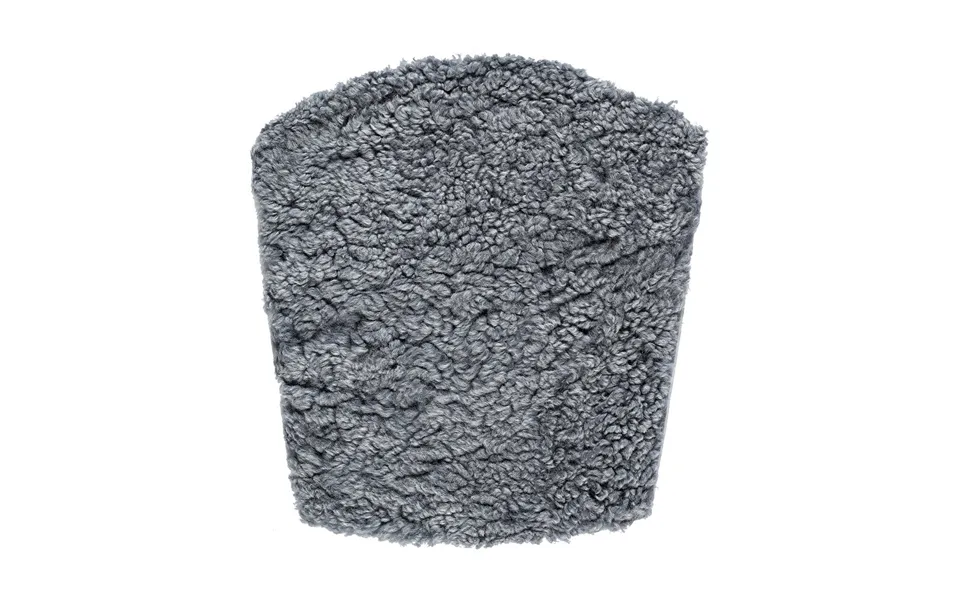 Hans K Zigzag Pad Chair Sheep Skin - Graphite
