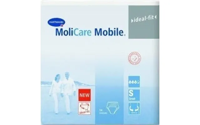 Hartmann Molicare Mobile Slip Underwear Small X14 Pcs product image