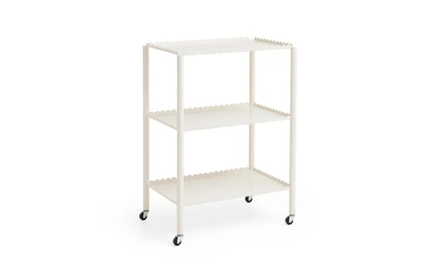 Hay Arcs Trolley High Serving Trolley Eggshell