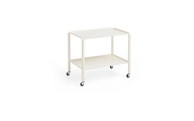 Hay Arcs Trolley Low Serving Trolley Eggshell