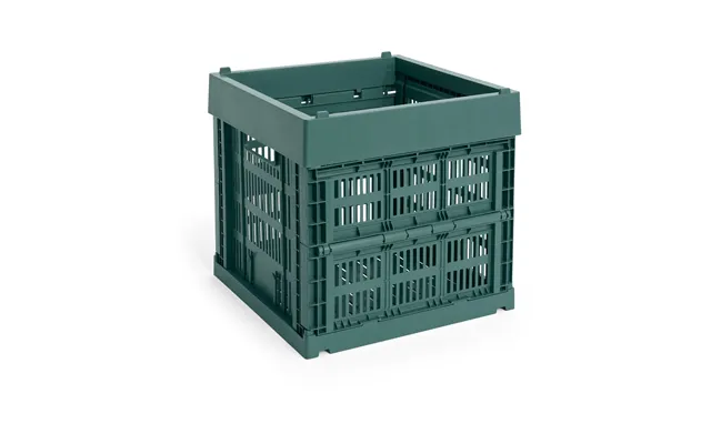 Hay Colour Crate Cube 29.5x29.5 Cm Dark Green