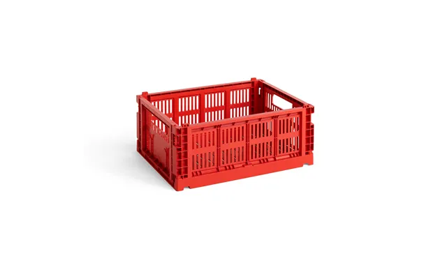 Hay Colour Crate M 26.5x34.5 Cm Red