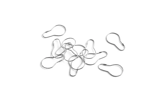 Hay Curtain Rings To Shower Curtain 12-pack Chrome