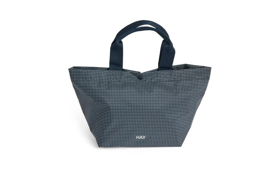 Hay Grid Everyday Bag Dark Blue - Mini