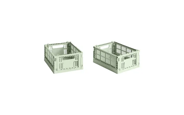 Hay Hay Colour Crate Mini 2-pack 13x17 Cm Mint