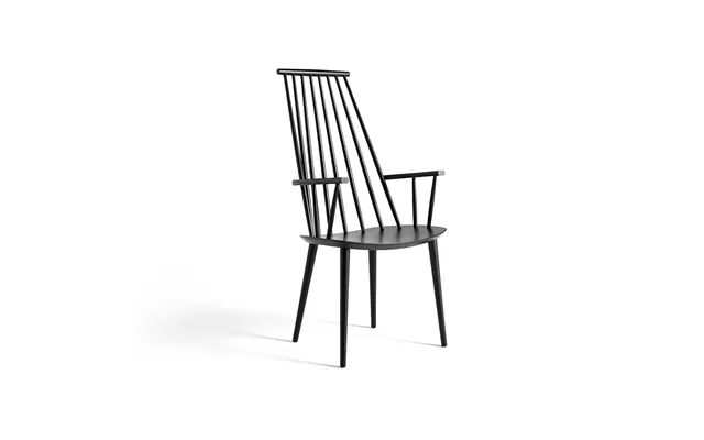Hay J110 Armchair Black Lacquered Beech