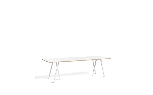 Hay Loop Stand Dining Table White Laminate-white - 250 Cm