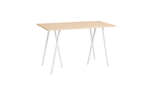Hay Loop Stand Incl. Support Bar Table 77,5x160 Cm White-clear Lacq