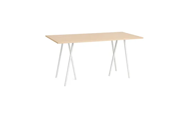 Hay Loop Stand Incl. Support Bar Table 92,5x200 Cm White-clear Lacq