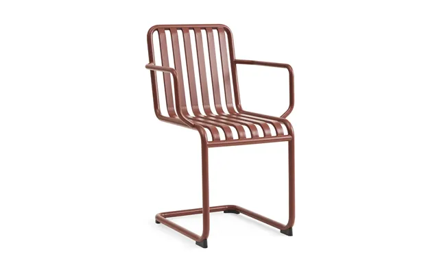 Hay Palissade Cantilever Armchair Iron Red